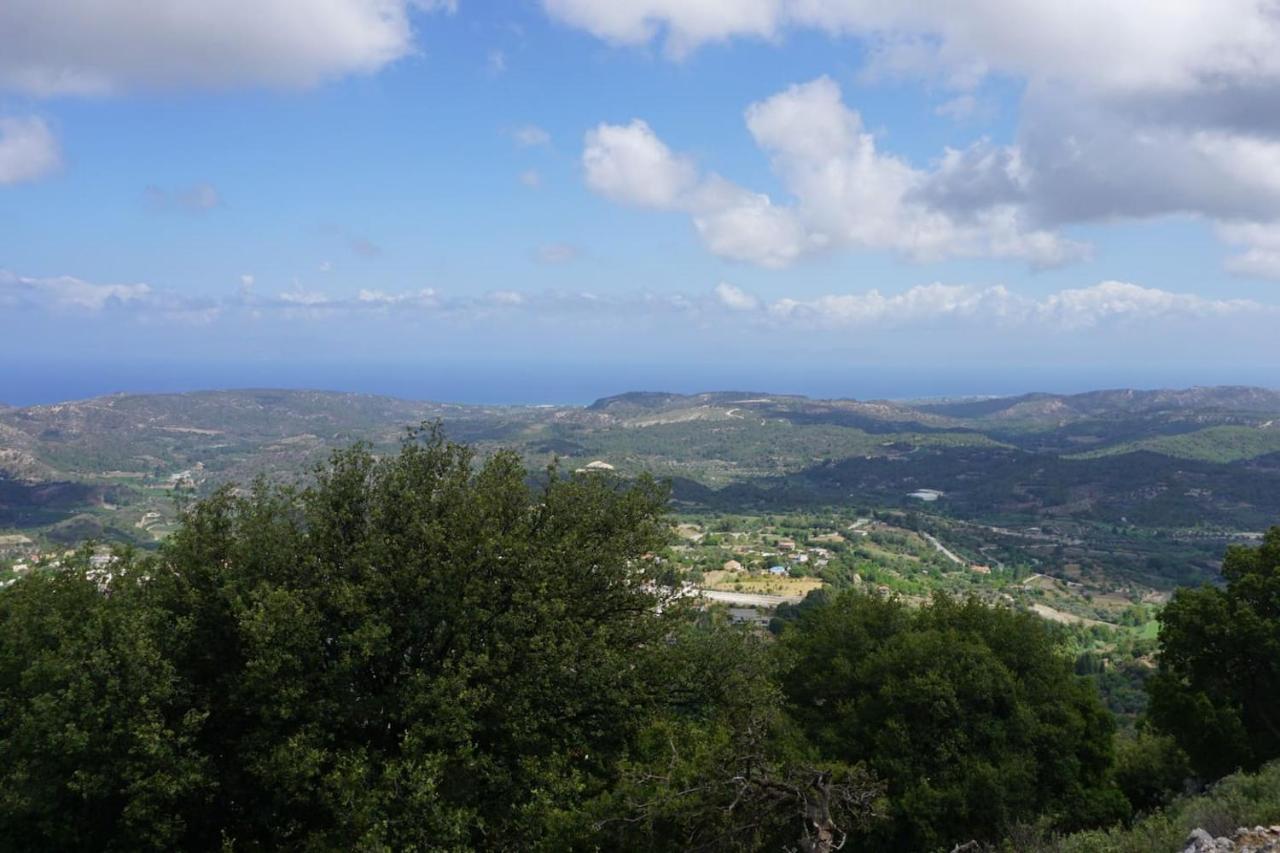 Fontana Luxury Villa Salakos With Pool Near Beach エクステリア 写真